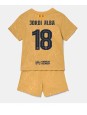 Barcelona Jordi Alba #18 Auswärts Trikotsatz für Kinder 2022-23 Kurzarm (+ Kurze Hosen)